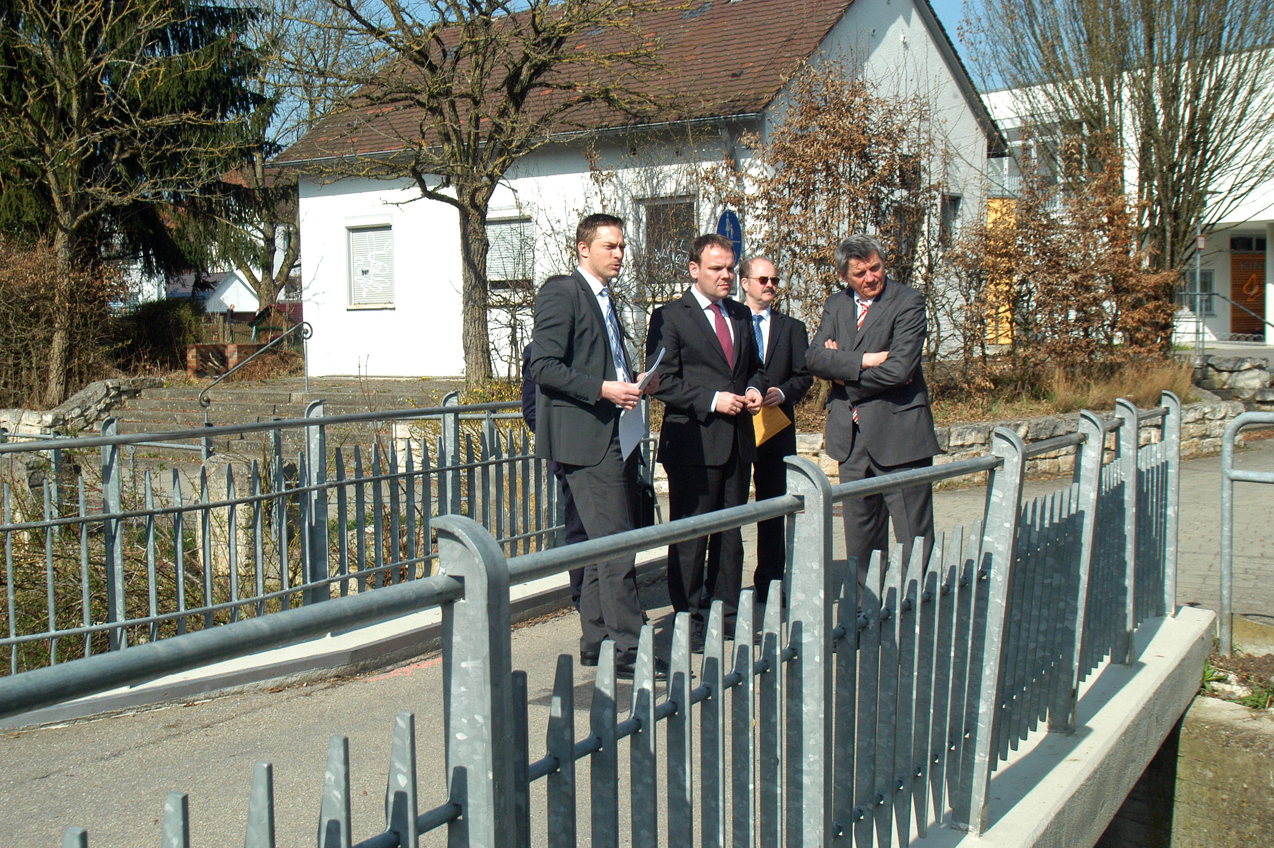 Besuch des Staatssekretärs Ingo Rust