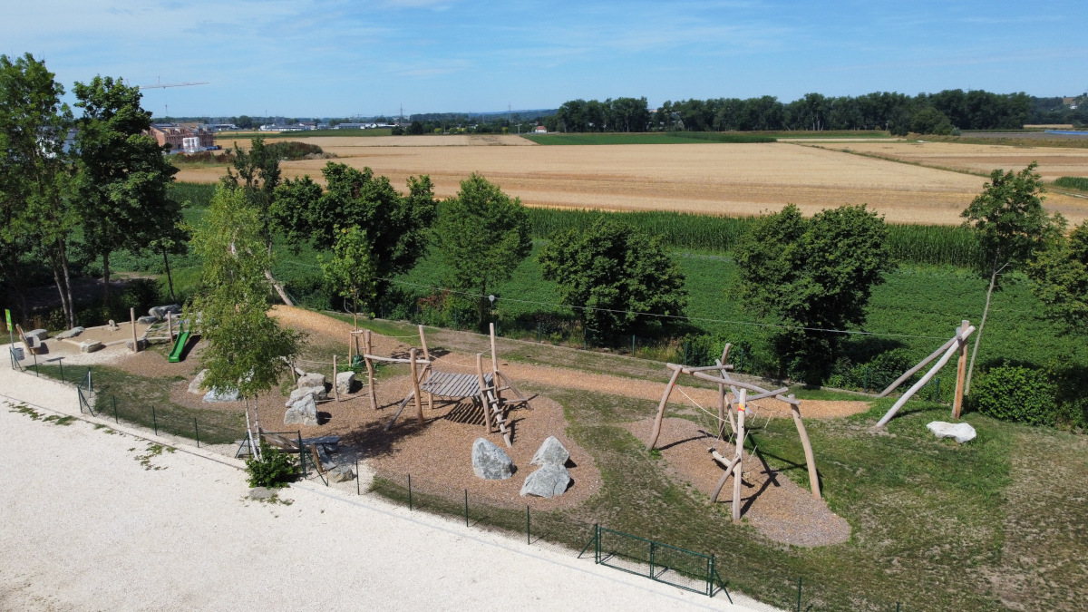 Spielplatz Sportplatz Dellmensingen